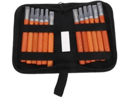 Topbathy Kit de Entalhe em Madeira Healeved com 12 Peças, Cabos Imitando Jacarandá, Facas Modelagem e Goivas