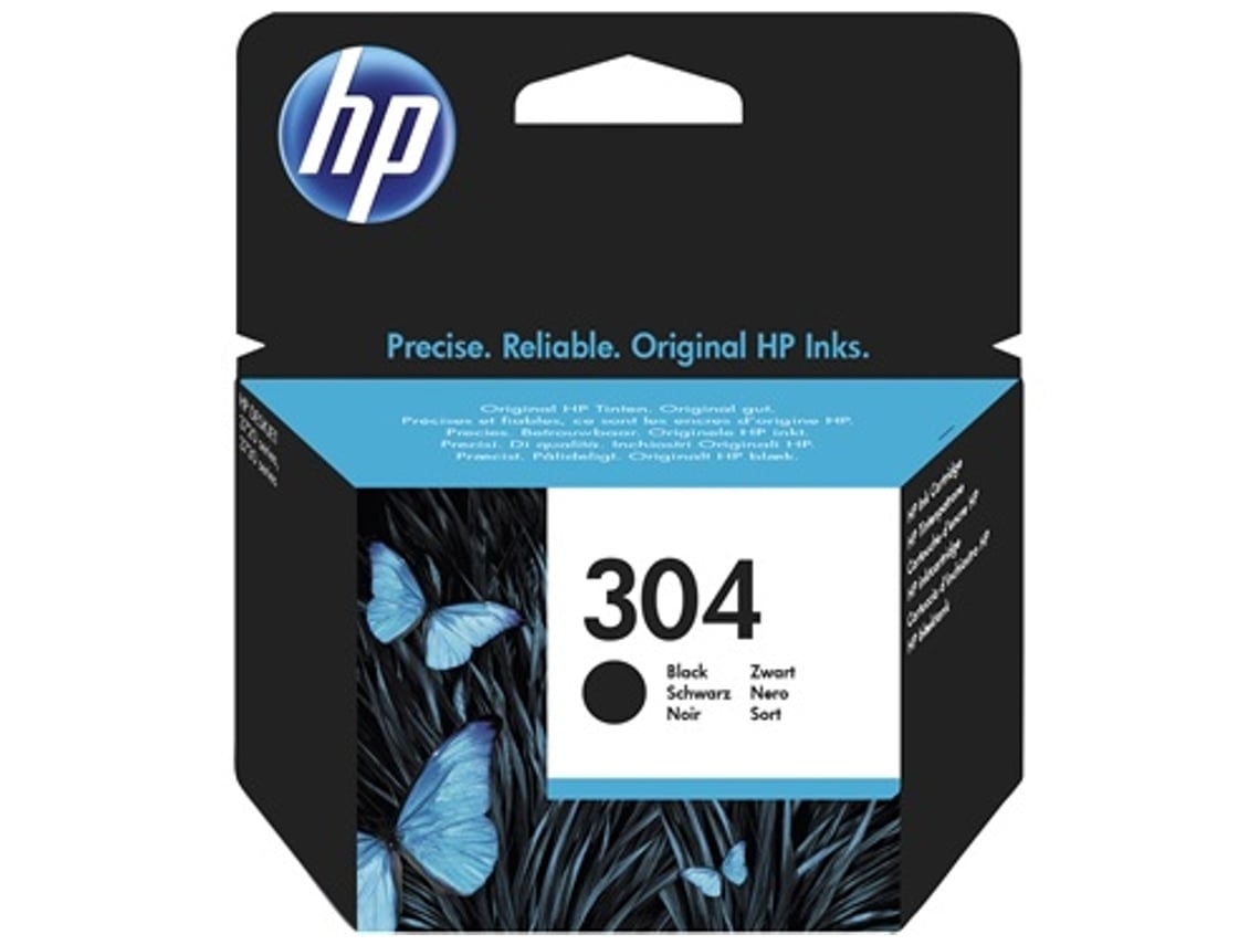 Tinteiro HP 304 Preto (Outlet Caixa Aberta - N9K06AE)