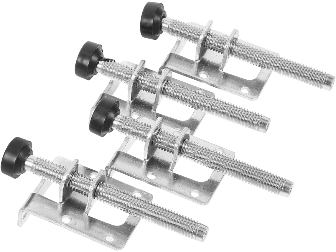 Nuobesty Conjunto De 4 Pés Niveladores Ajustáveis Para Móveis E Armários Fácil Instalação, Suportam Grandes Volumes De