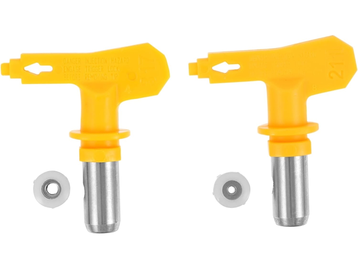 Conjunto De 2 Bicos De Pulverização Sem Ar Para Pintura Da Air Tools.