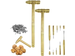 Conjunto De Martelo Multifuncional 6 Em 1 Para Joalheiros