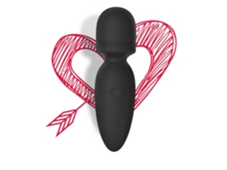 Vibrador Adulto Mini Massageador De Varinha Massageador Portátil Pequeno Massageador Pessoal Vestível Preto Yunzii