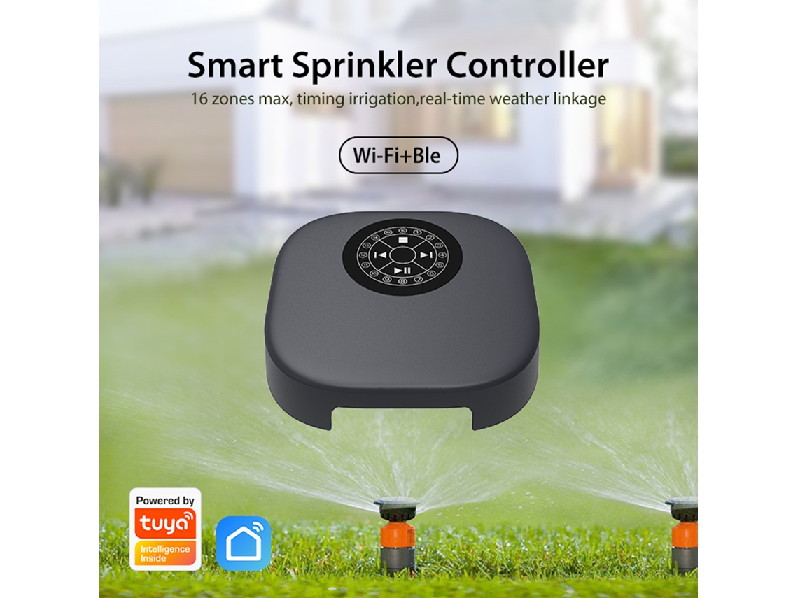 Controlador Inteligente Irrigação Automática 16 Zonas