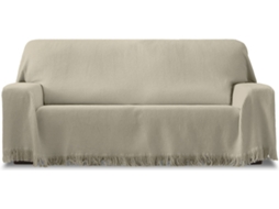 Plaid 3 Lugares EYSA Amazonas (230 x 260 cm - Algodão - Taupe)