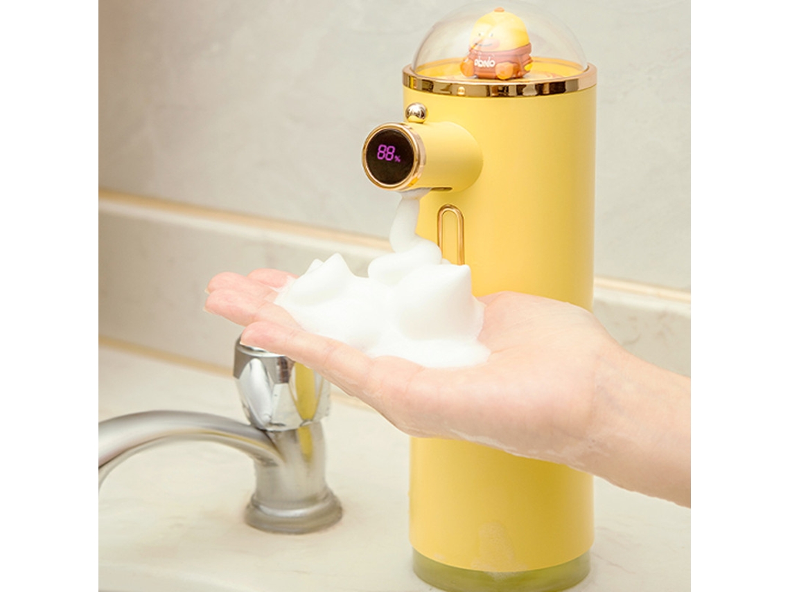 Dispensador Automático De Desinfetante Para As Mãos Com Sensor, Dispensador De Sabonete Líquido Espumante Recarregável Com Visor Digital.