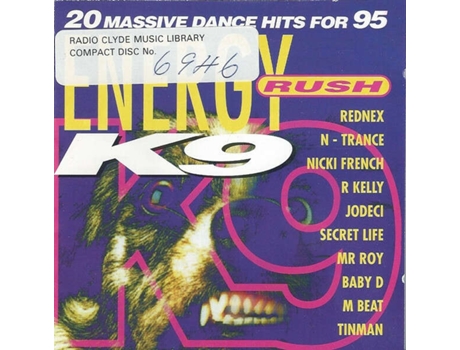 Cd Energy Rush K9 Dino Entertainment
