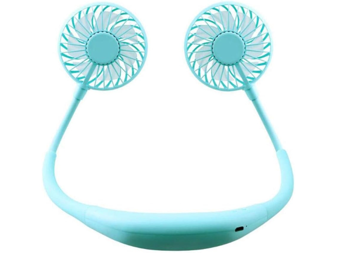 Ar USB mini ventilador de pescoço S/MARCA, 2000m, uso doméstico e externo