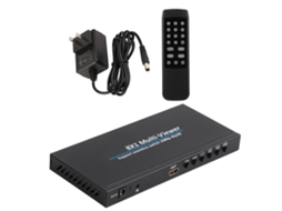 Divisor De Tela Multi Visualizador 8x1 Com Interface Multimídia Hd