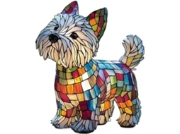 Luminária Noturna Recarregável De Resina Led Para Amantes Cães