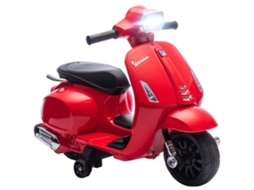 Mota elétrica infantil 6v, vermelha, 71x37x52 cm S/MARCA