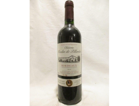 Vinho Tinto CHÂTEAU MOULIN DE PILLARDOT 2010 (75 cl - 1 unidade)