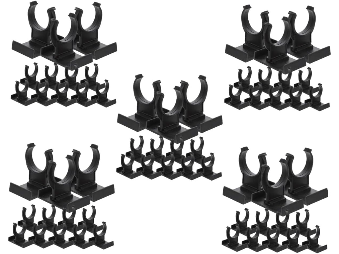 Conjunto De 100 Clips Ajustáveis Para Rodapé, Acessórios Para Móveis E Armários