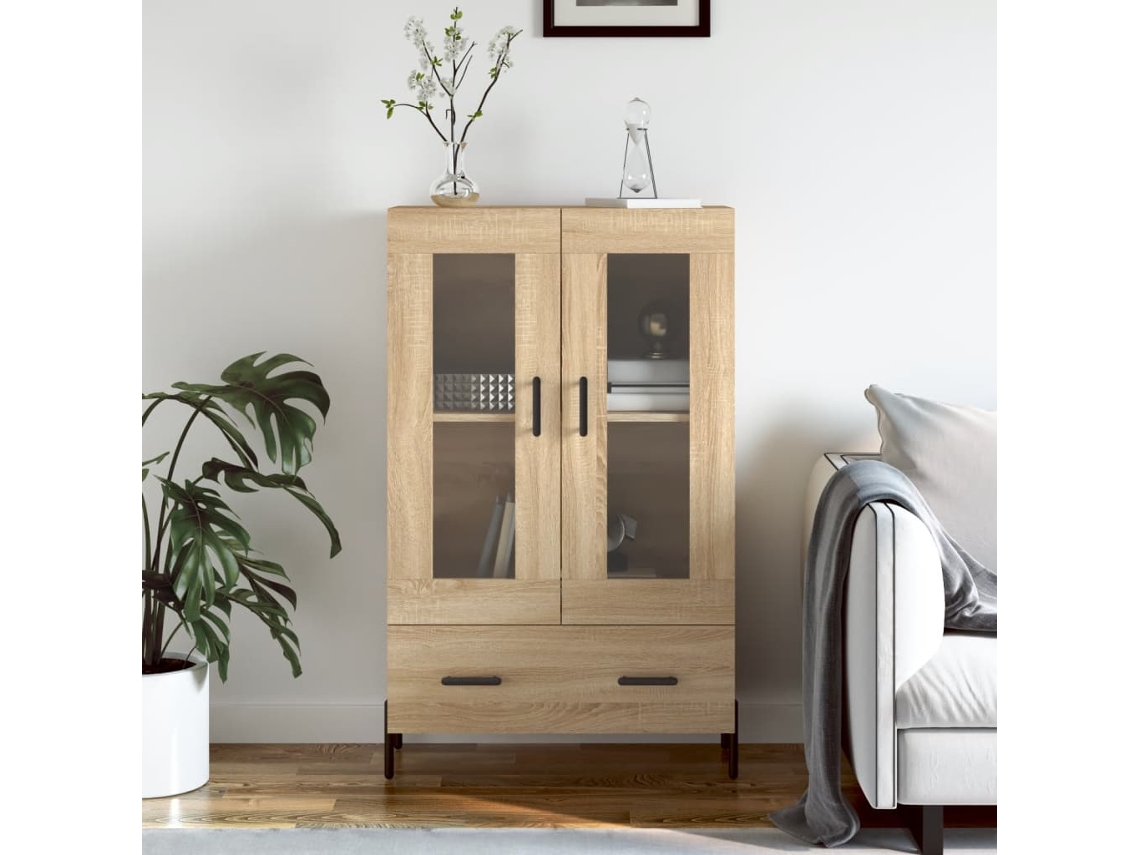 Highboard, Highboards Vidaxl Marrom Madeira Processada (n/a)