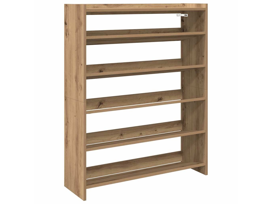 Shoe Rack, Shoe Racks Vidaxl Marrom Madeira Processada (n/a)