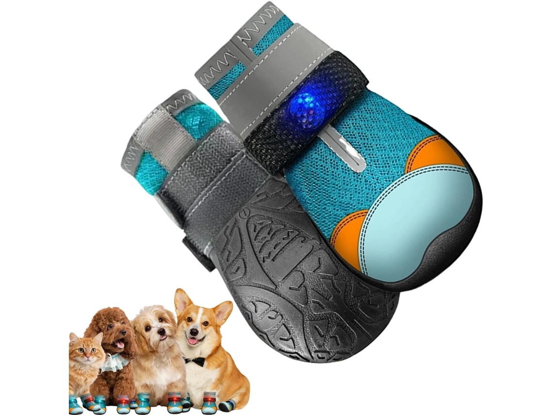 Pantufas De Gato Com Luzes, Respiráveis E Antiderrapantes
