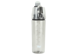 Garrafa de Água Esportiva com Spray 600ml Antivazamento