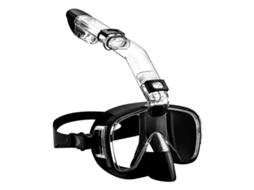 Lurelia Conjunto De Máscara De Mergulho Dobrável Com Suporte Para Câmera E Máscara De Snorkel, Mergulho Profissional Antiembaçante