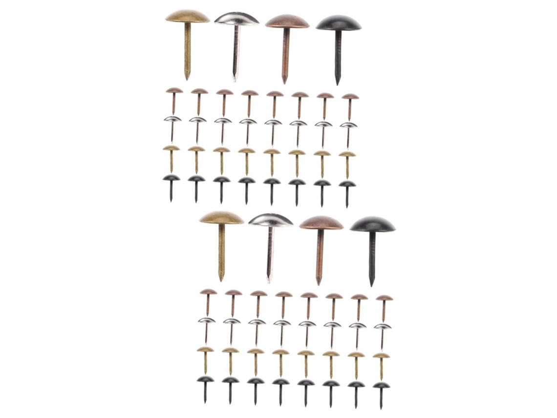 Série 2 Pinos Decorativos Retrô Para Estofamento De Móveis Antigos,