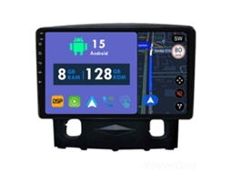 Auto Rádio Carro Bluetooth Autoradio 8GB RAM 128G ROM CarPlay Navegação GPS Ecrã Táctil RoverOne para Ford Kuga 2008 2009 2010  