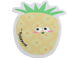 Mousepad Em Formato De Fruta Com Base Antiderrapante E Superfície De Alta Precisão Para Uso Em Mesas De Escritório E Em Casa. Gokoco