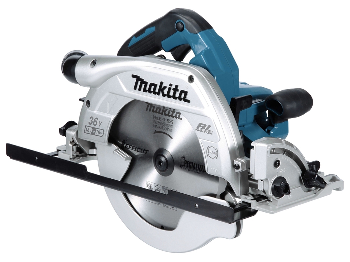 Serra Circular MAKITA Dhs900Zu Bl 18Vx2 Lxt 235Mm Adt Aws