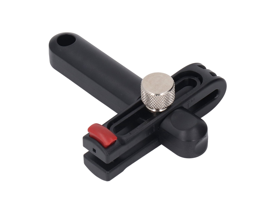 Cortador De Couro Ajustável Com 3 Lâminas Para Correias E Cordas, Espessura 1‑5.5mm, Largura Até 52mm, Ferramenta De Artesanato