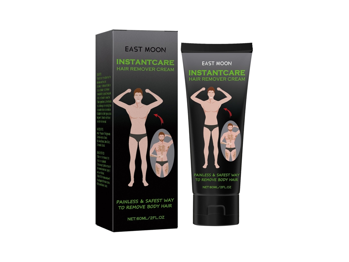 Creme Depilatório East Moon para Homens Limpeza Corporal e Rejuvenescimento da Pele LAXISCREED