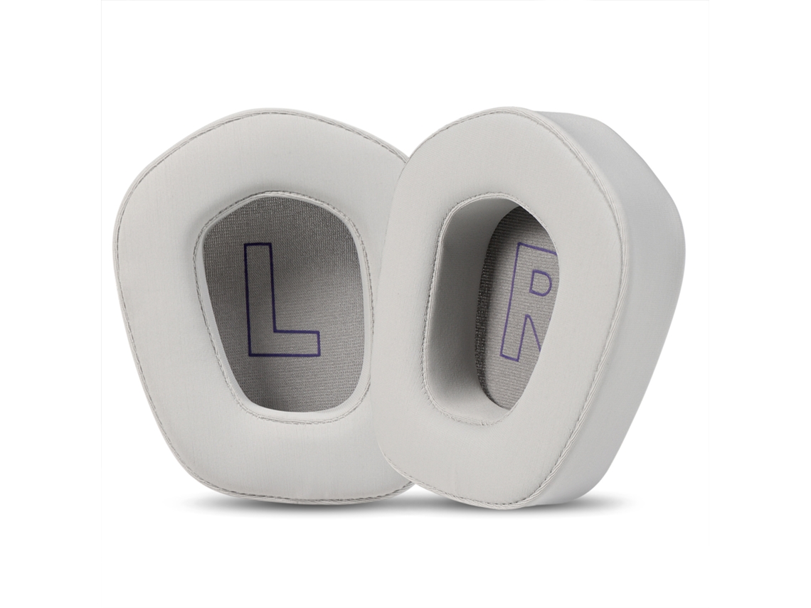 Almofada para Logitech G733 de Orelhas de Espuma Macia Gel Ice Cool Cinza XIAOMOYU