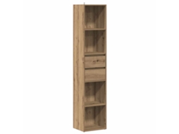 Book Cabinet, Book Cabinets Vidaxl Marrom Madeira Processada (n/a)