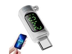 Testador Usb C, Conector Com Display Digital Led, Adaptador Usb De Alta Velocidade 240w 40gbps Para Controles De Jogos, Celulares Gokoco