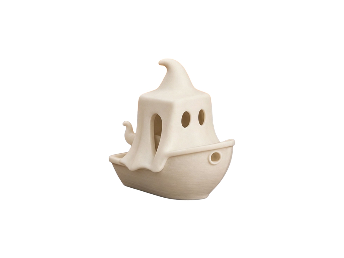 Laxiscreed Decoração De Halloween Com Barco Fantasma E Abóbora Para Mesa