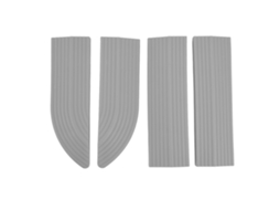 4pcs Limiar de Porta de Borracha Universal para Aspirador Cadeira de Rodas com S/MARCA