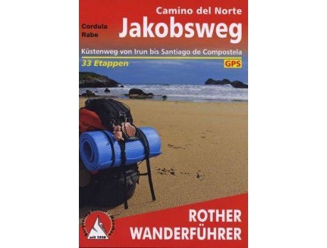Livro Jakobsweg - Camino del Norte de Cordula Rabe (Alemão)