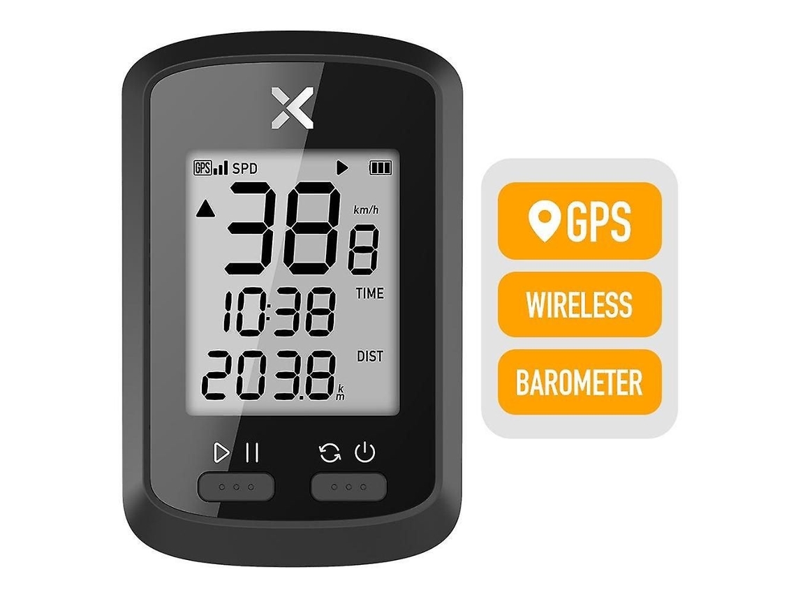 Lurelia Ciclocomputador Velocímetro Digital Sem Fio Para Bicicleta Xoss Smart Gps