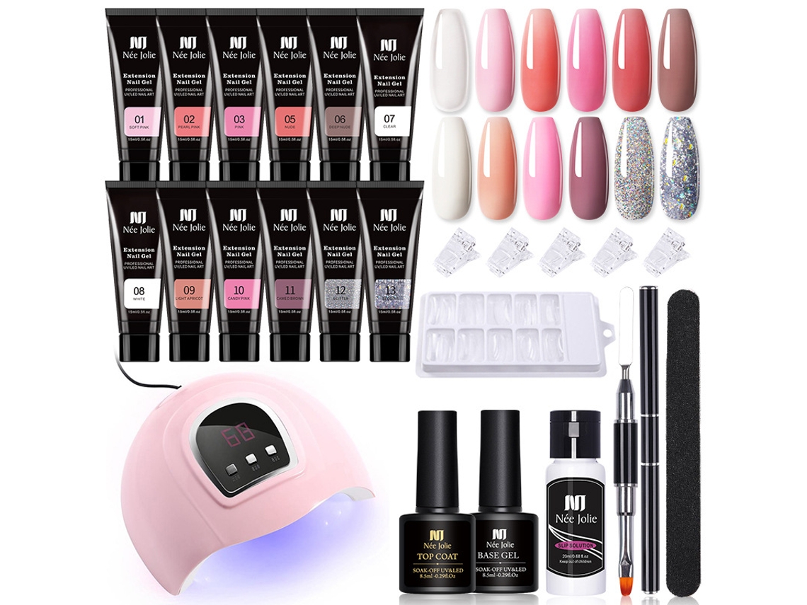 Kit De Esmalte Em Gel Estendido Com Secador De Unhas Gertiz