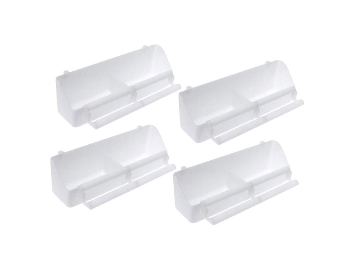 4pcs Caixa De Alimentação De Papagaio Allinless