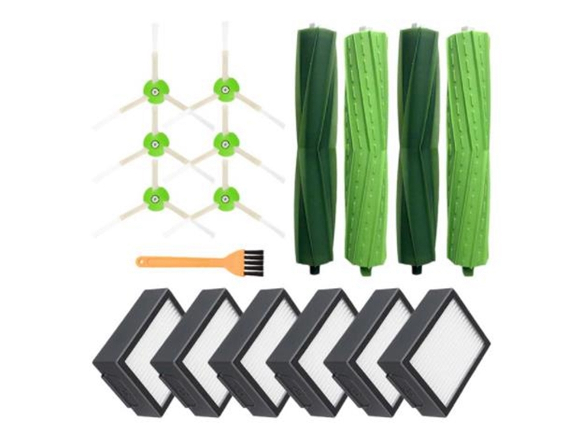 Filtros hepa para irobot roomba i7 i7 e5 e6 série i kit de substituição de peças de aspirador de pó robô