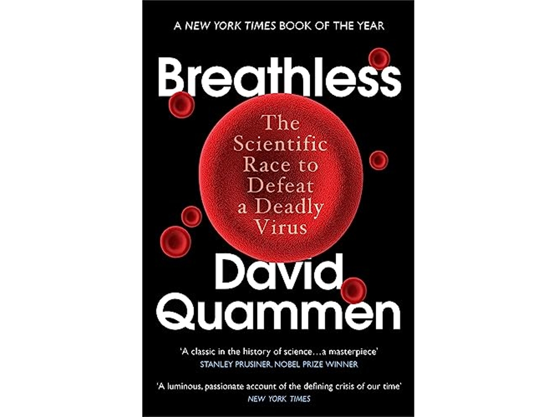 Livro Breathless de David Quammen (Inglês)