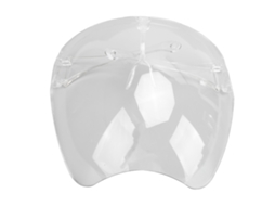 Visor Facial De Proteção Contra Poeira De Unhas Transparente Anti-embaçamento Para Salão E Casa