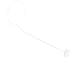 Suporte De Berço Em Aço Inoxidável Branco, Resistente À Ferrugem, Para Mosquiteiro Seguro E Durável Cama Infantil
