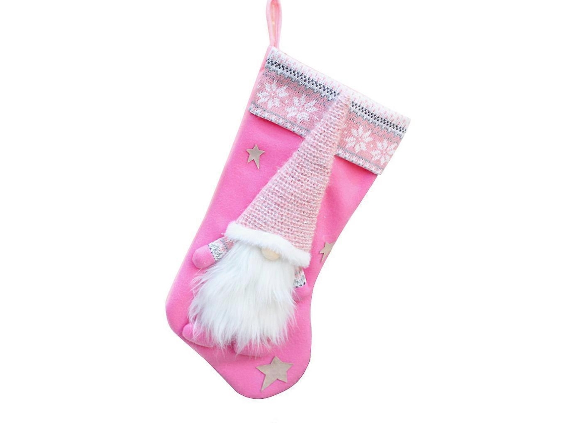 Meia De Natal, Gnomo Sueco, Decoração De Lareira, Sacola De Árvore De Natal Olysi Shop