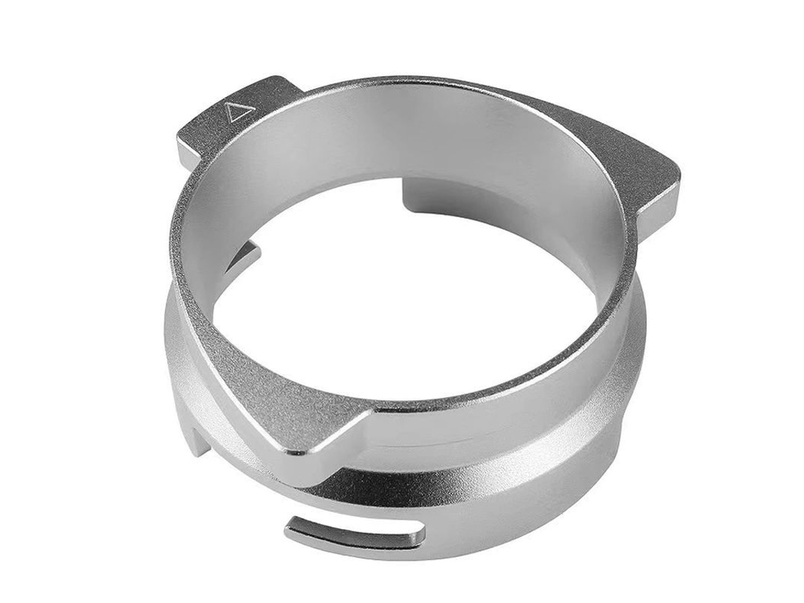 Funnel de Dosagem de Café Hands free 54mm, Acessório para Máquina de Café, Uso em Casa Ou Café (prata)