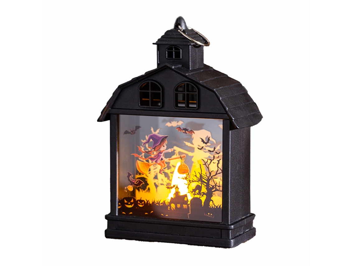 Laxiscreed Lanterna De Abóbora Halloween Para Decoração De Casa Assombrada E Luz Noturna Criativa