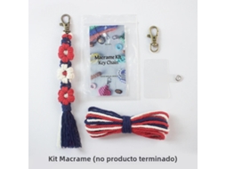 Handweaving Little Daisy Keychain Set, com Tutorial para Iniciantes, Diy Daisy Tassel Keychain Lanyard Pendant MDUG
