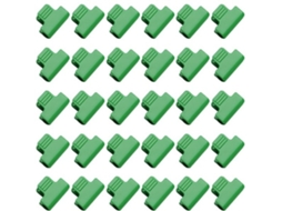 Klemmen Para Vasos 30 Unidades - Pés Antideslizantes Para Vasos De Jardim - Pp Plástico - Forte E Durável - Fácil De Usar - Função De Fixação - Klem P