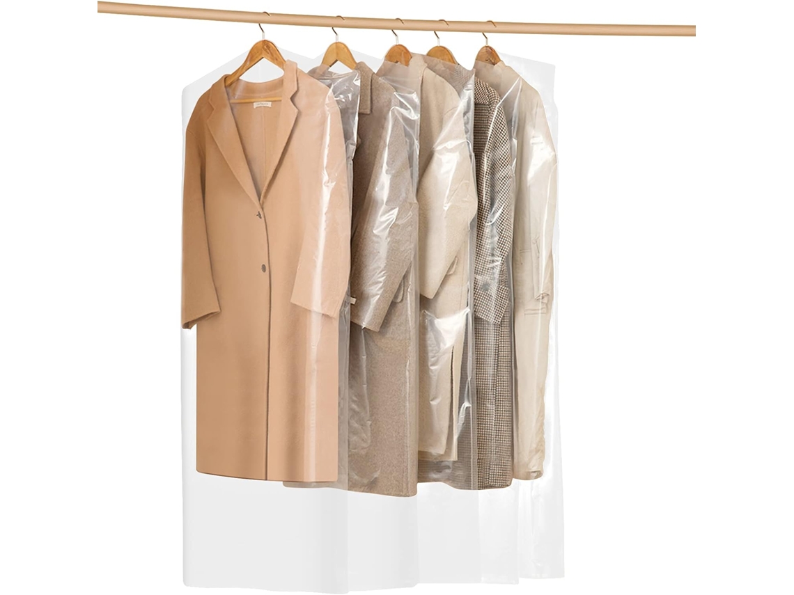Lurelia Capa Para Roupa, 10 Camadas, Antipoeira, Impermeável, Transparente, Roupeiro Organizado