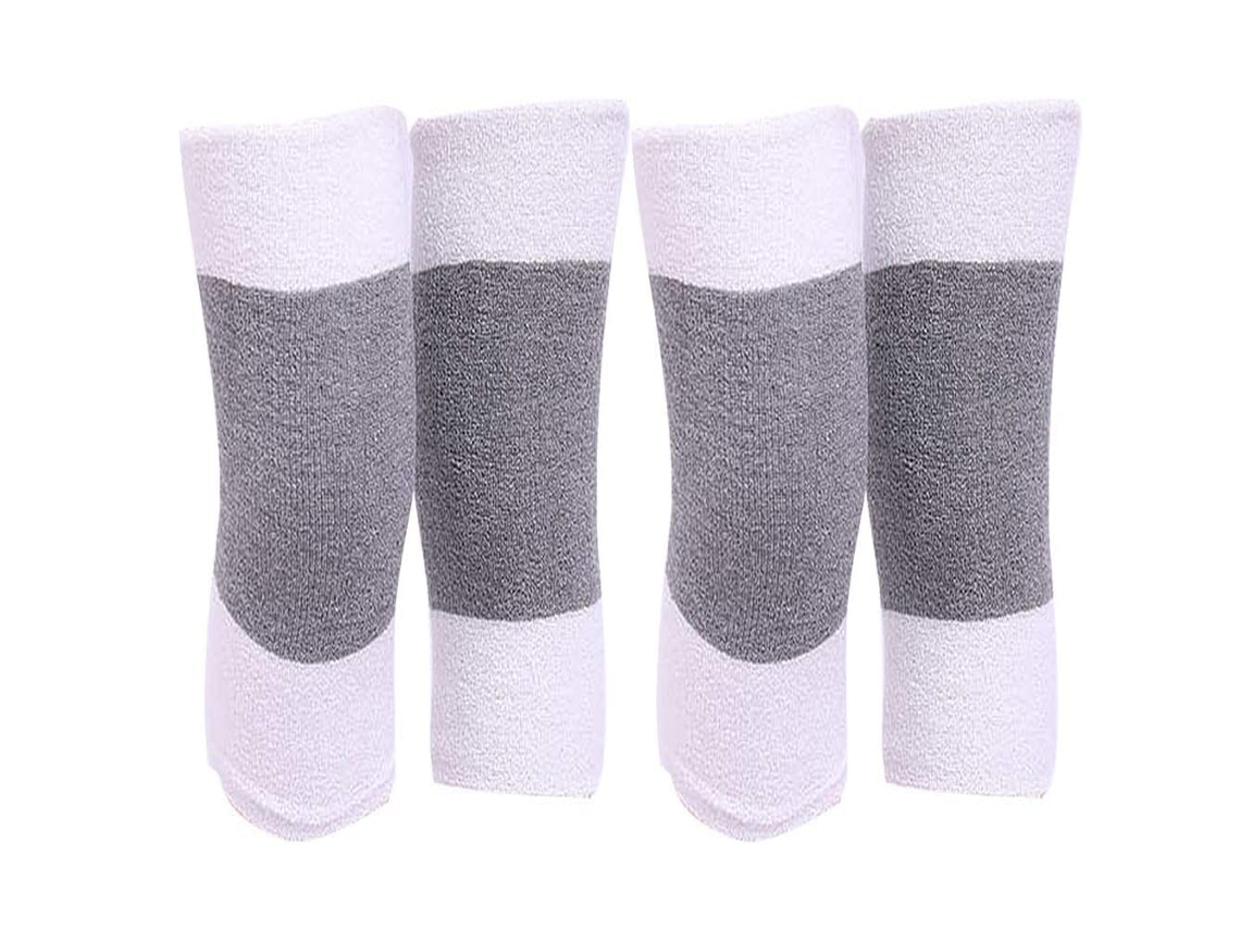 2 Pares de Joelheiras Antiderrapantes para Futebol, Dança, Ioga e Outros Desporto AQUAFORGE