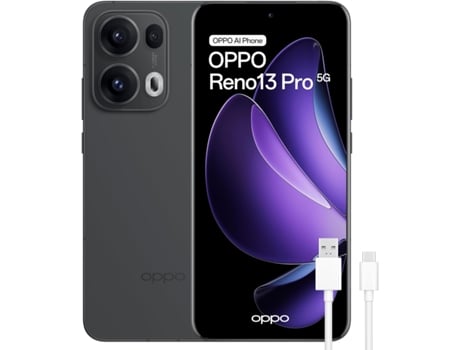 Reno13 Pro 5g Smartphone Desbloqueado Com Ia, 12 Gb 512 Gb, Ecrã Amoled 6,83” Cinzento Oppo