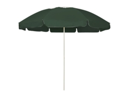 Vidaxl Guarda-sol De Praia 240 Cm Verde