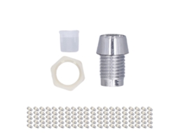 Conjunto De 100 Suportes De Led De Plástico 5mm Laxiscreed Para Painéis E Iluminação